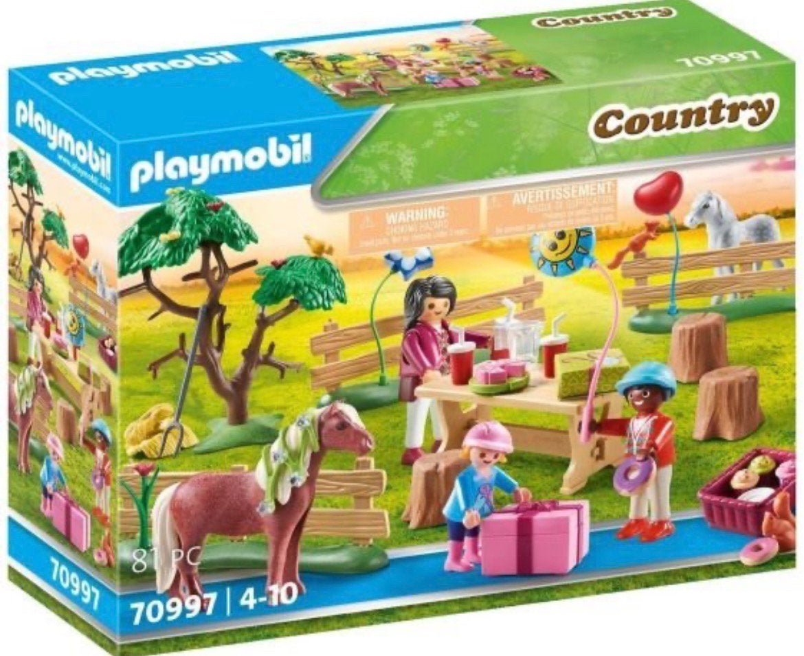 Fête d'anniversaire pour enfants Playmobil, Enlèvement ou Envoi, Utilisé