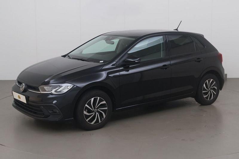 Volkswagen Polo 1.0 TSI Life 115 AT, Auto's, Volkswagen, Automaat, Gebruikt, Overige bekleding, Parkeersensor