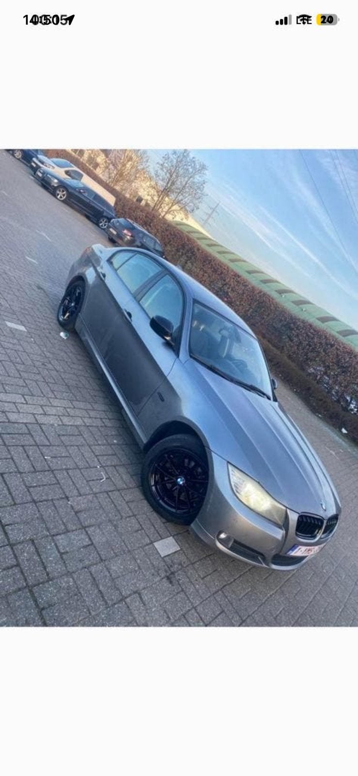BMW E90 320D 2010 LCI Facelift 163CV homologué VVKP, Cuir, Achat, 4 portes, Noir