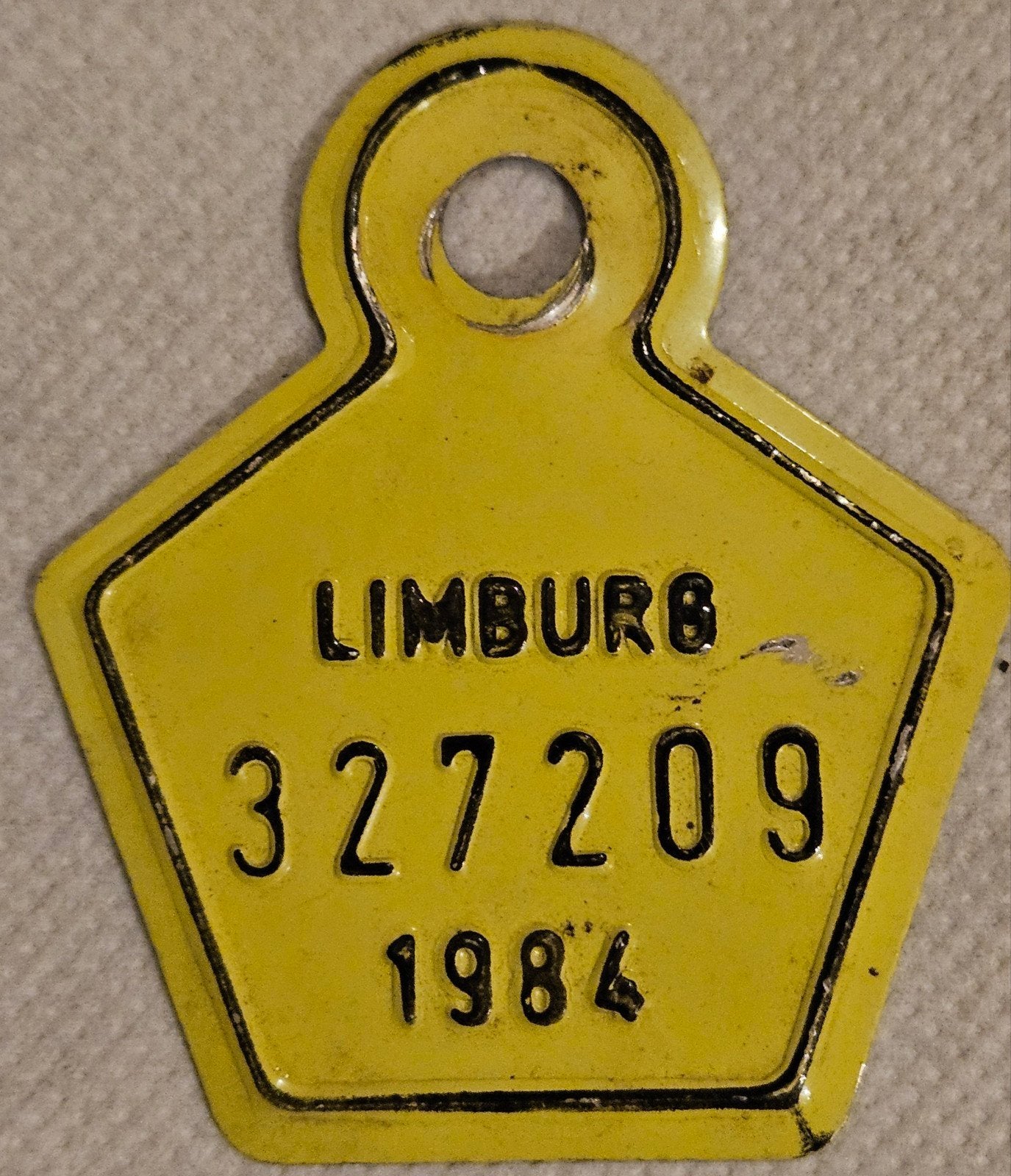 Limburg 1984 fietstaksplaat 327209
Dit voorwerp, Verzamelen, Ophalen of Verzenden