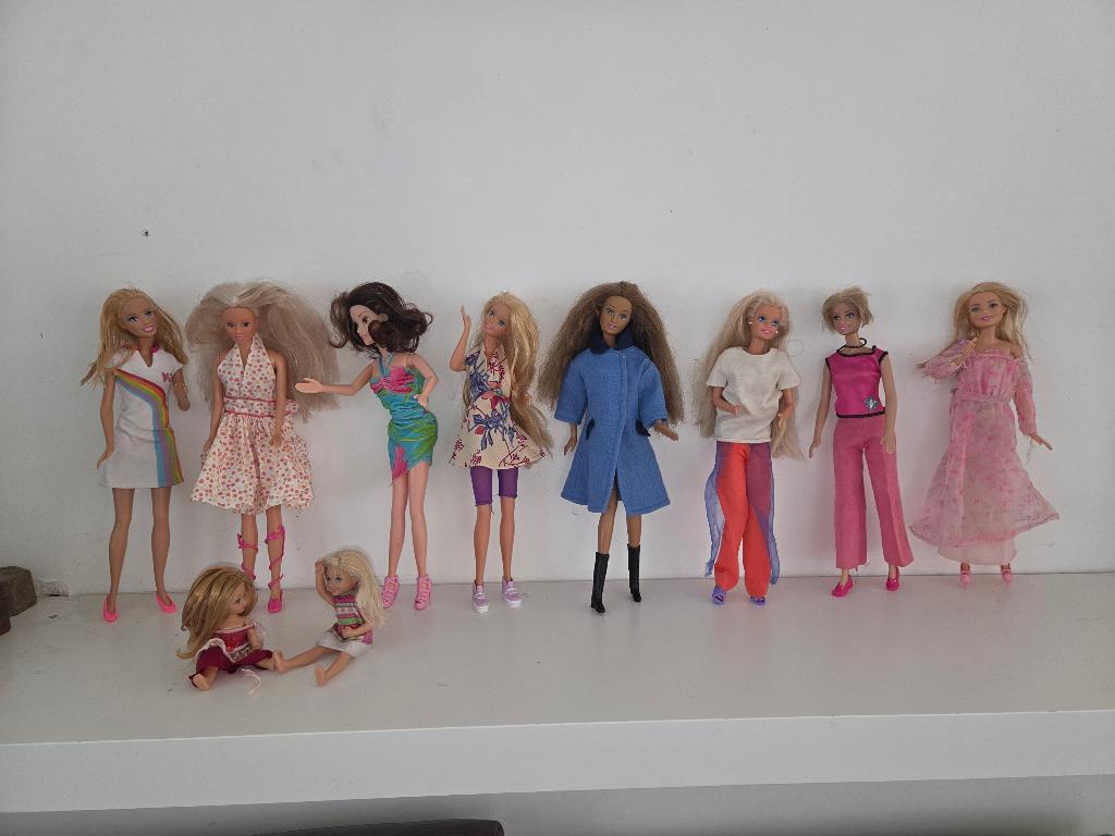 barbie kleedjes, Enlèvement, Barbie