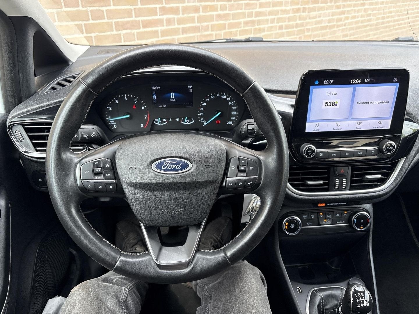 Ford Fiesta 1.0 EcoBoost Hybrid Titanium | € 5.750,- NETTO!, Auto's, Wit, Bedrijf, Handgeschakeld, Fiësta