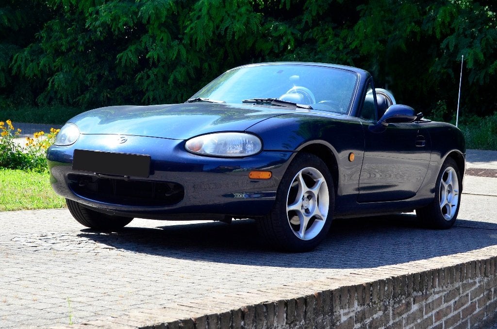 Mazda MX-5 NB, Auto's, Mazda, Euro 2, Zwart, 4 cilinders, Cabriolet