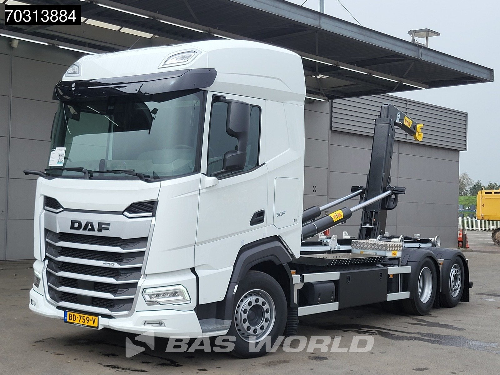 DAF XF 480 6X2 NEW HYVA 26-60S Lift+Steering axle Standklima, Achat, Euro 6, Entreprise, 480 ch