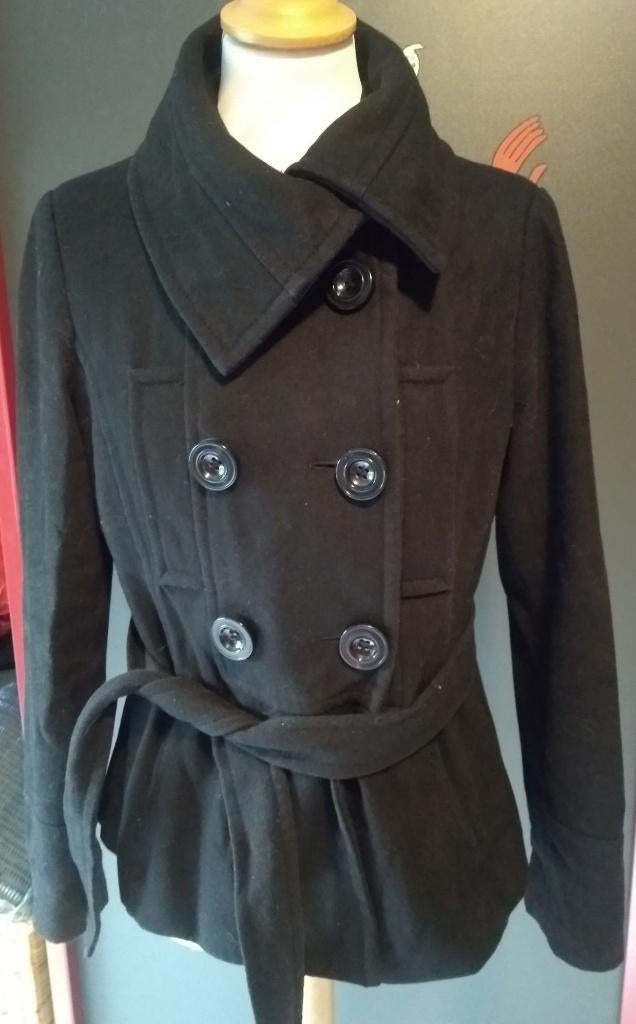 dames winter jas ZARA Basic maat M, Zara Basic, Ophalen of Verzenden, Maat 38/40 (M), Zwart