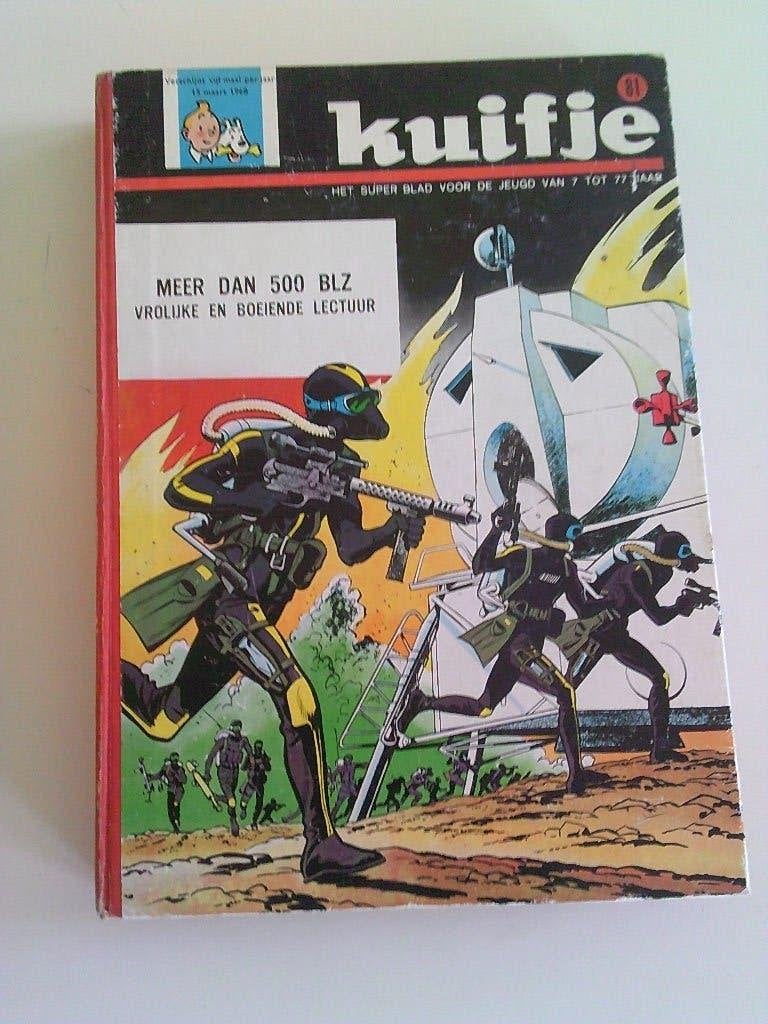 Kuifje bundeling 81 uit 1968 . Hardcover, Boeken, Ophalen of Verzenden
