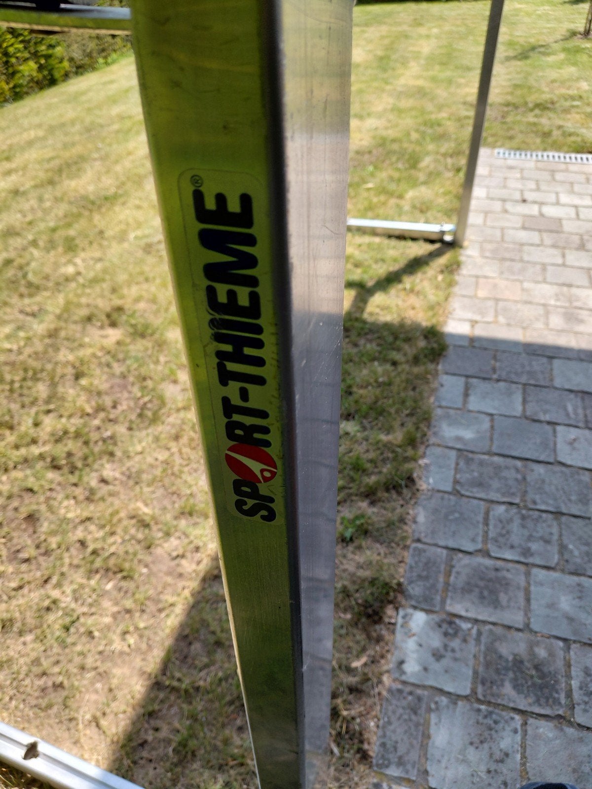 Mini voetbal goal aluminium, Sport en Fitness, Ophalen