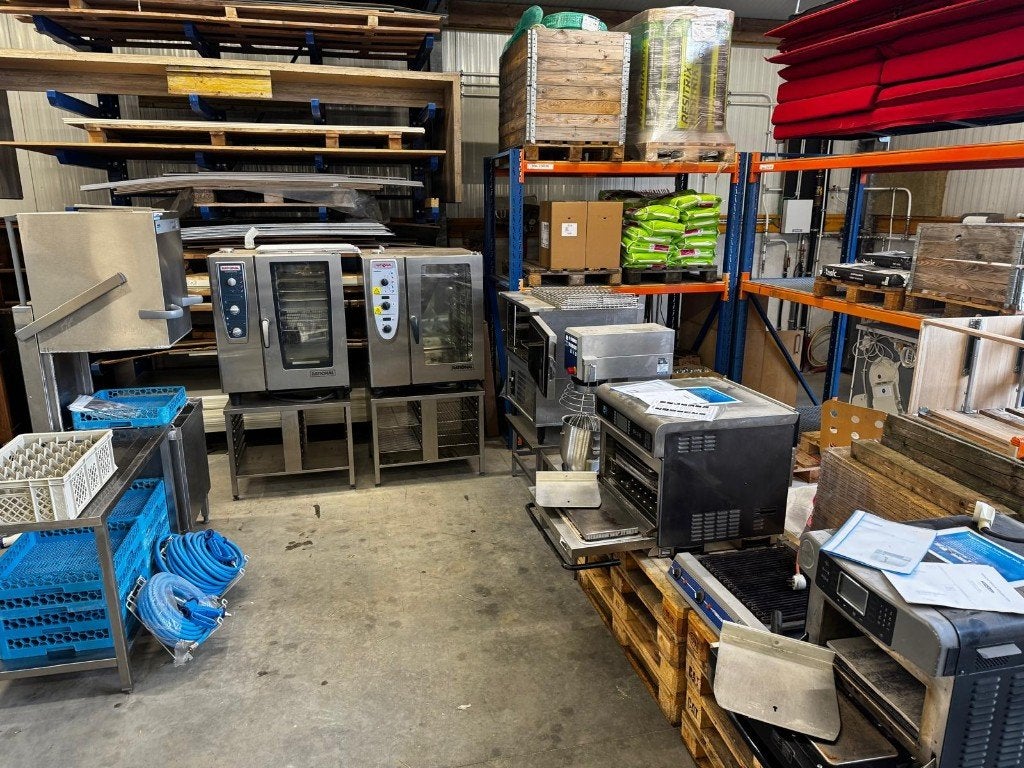 LOTVERKOOP VOLLEDIGE industriële keuken, Ophalen, Gebruikt