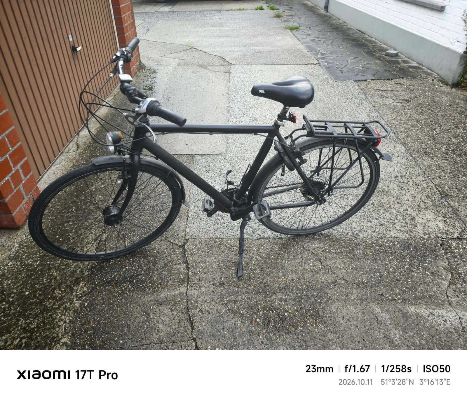 fiets, Fietsen en Brommers, Gebruikt, Velgrem, Versnellingen, 61 tot 65 cm