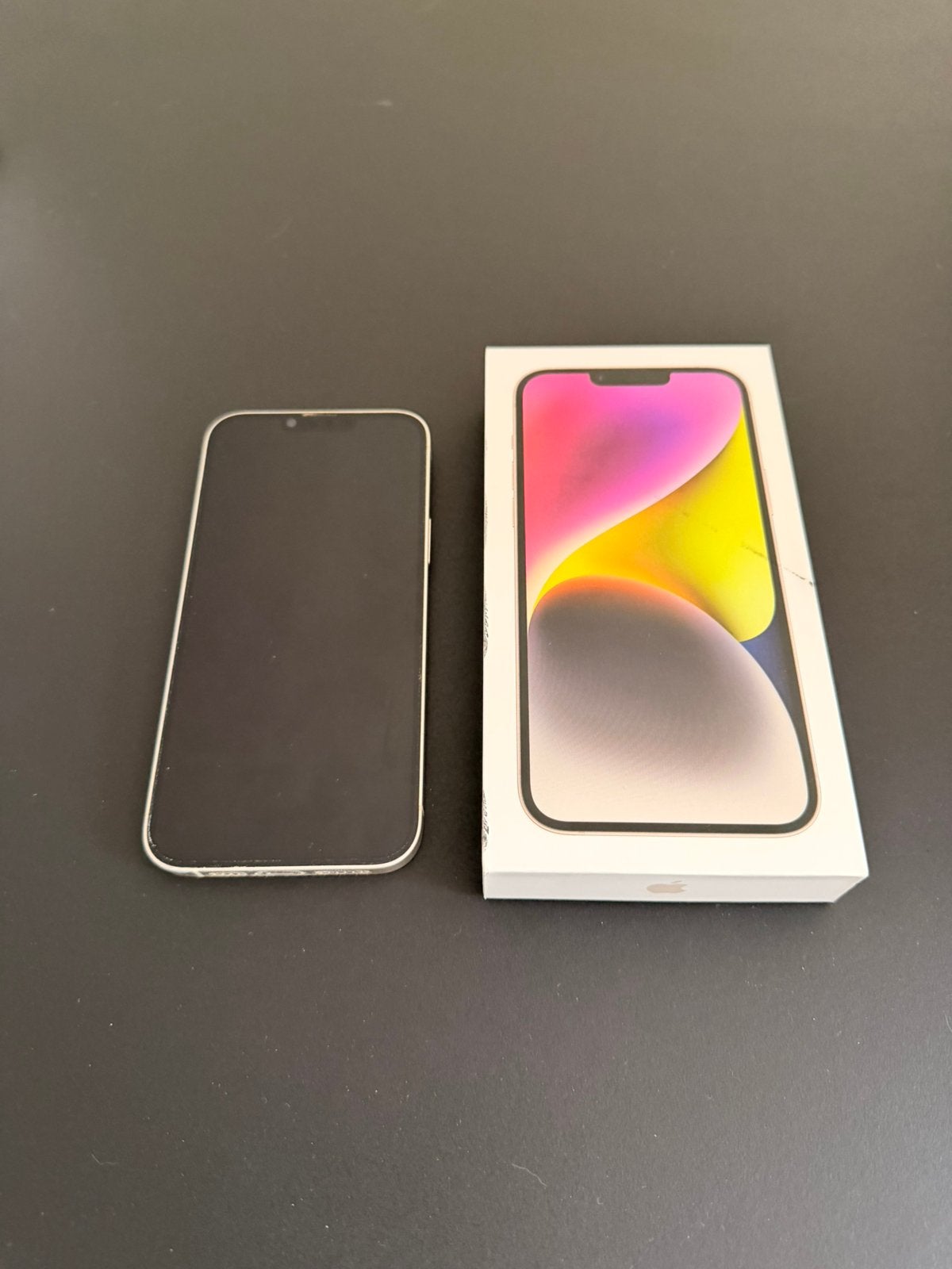iPhone 14 Plus 128GB Starlight + originele doos, Télécoms, Téléphonie mobile | Apple iPhone, 128 GB, Comme neuf, Enlèvement, Blanc