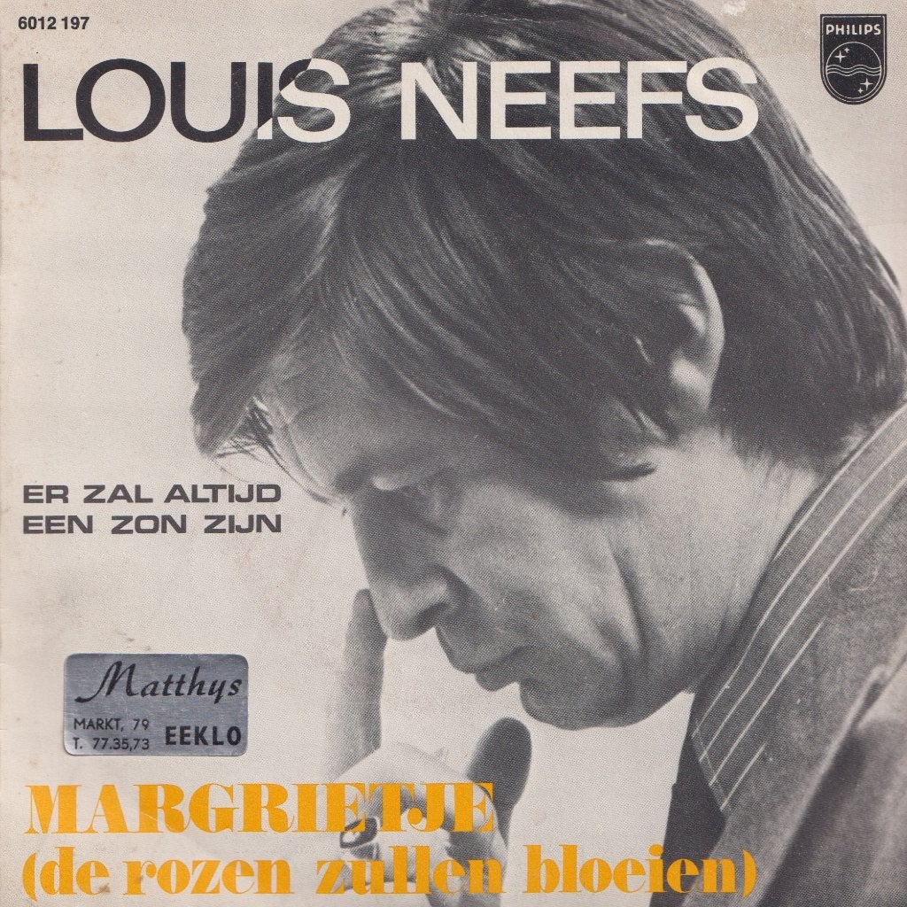 Louis Neefs – Magrietje / Er zal altijd een zon zijn - Singl, Gebruikt, 7 inch, Single, Ophalen of Verzenden