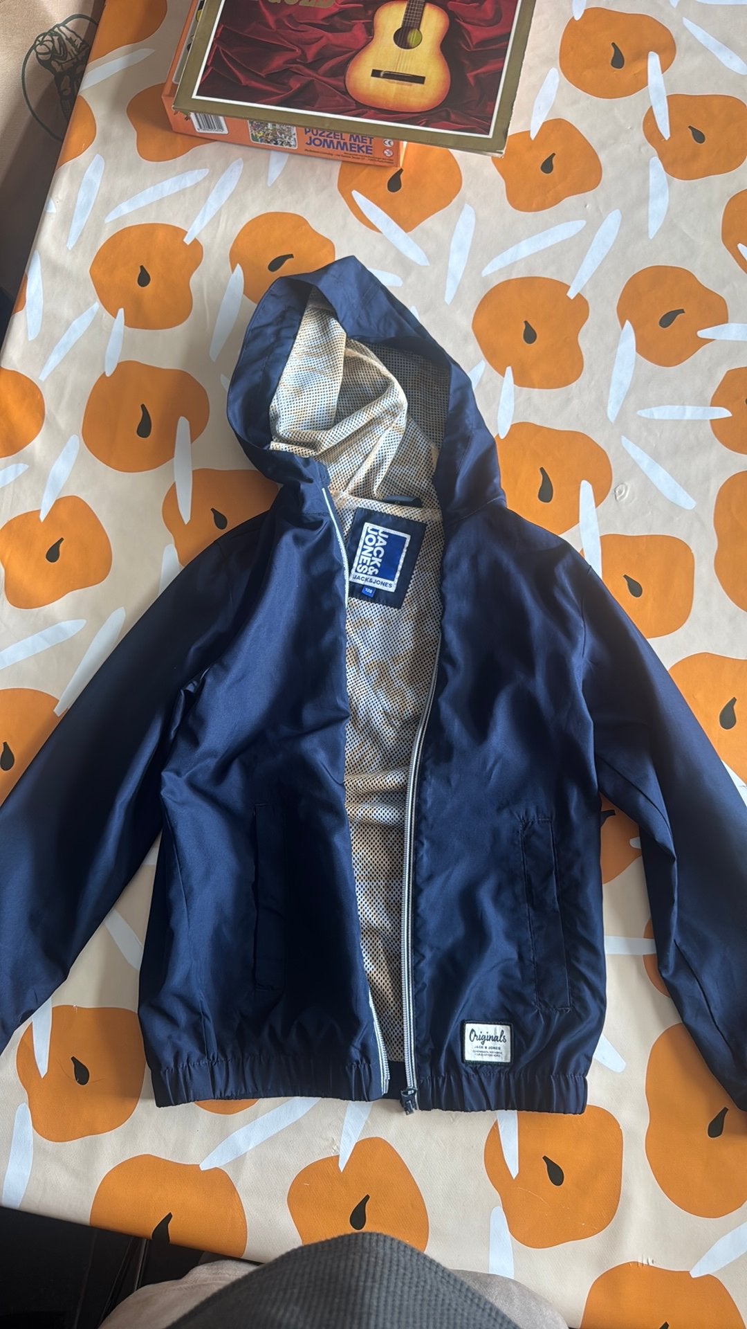 Jas Jack en Jones, Kinderen en Baby's, Ophalen, Zo goed als nieuw, Jas