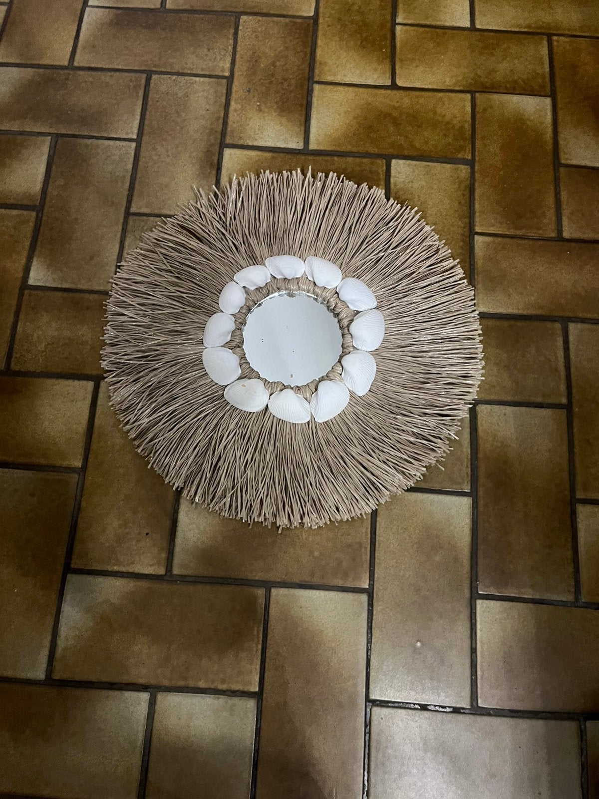 Mirroirs décoratif, Maison & Meubles, Neuf, Moins de 100 cm, Rond, Enlèvement
