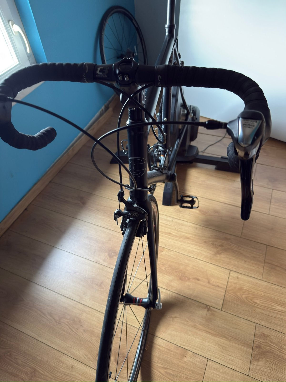 Velo course Cannondale taille 60 et elite direto, Autres marques, 10 à 15 vitesses, Frein sur jante, 57 à 61 cm