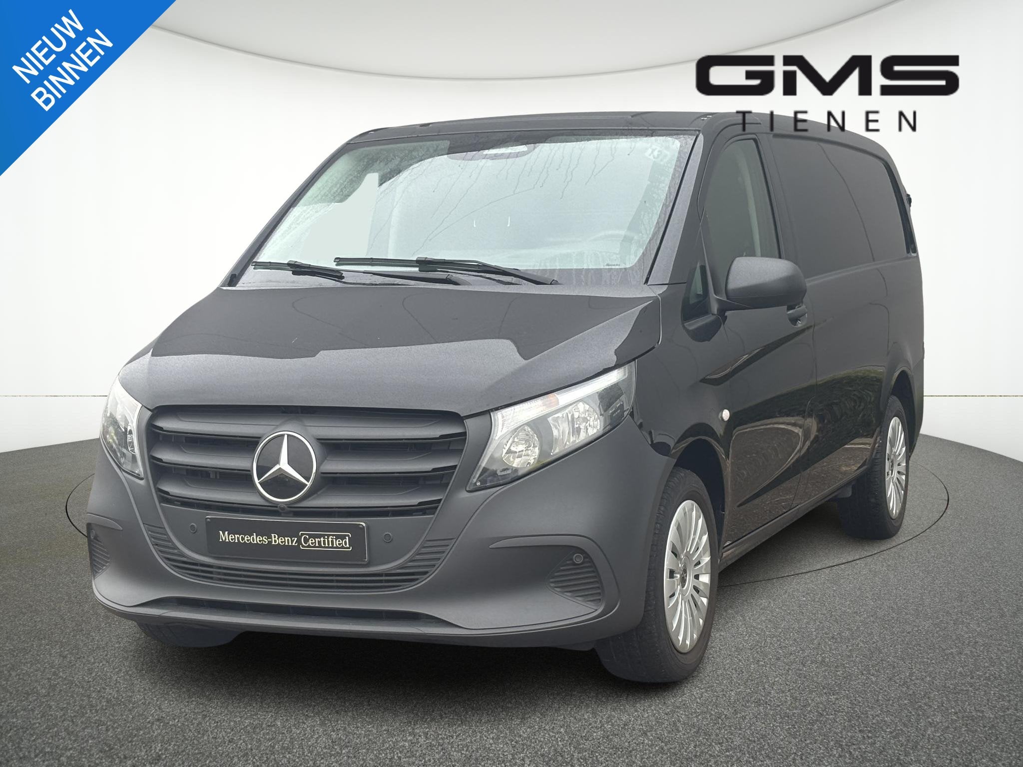 Mercedes-Benz Vito 114 CDI L2 9G-Tronic, Auto's, Gebruikt, Zwart, 2000 kg, 136 pk