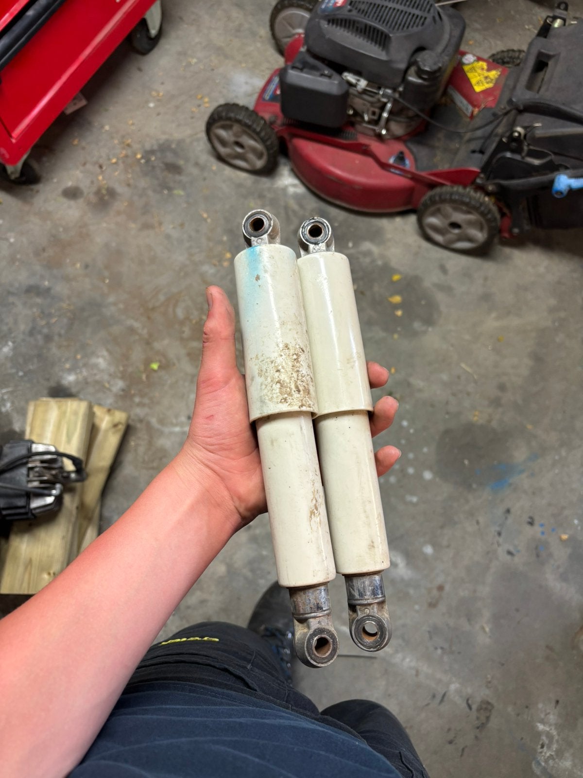 Honda camino schokbrekers, Motoren, Ophalen