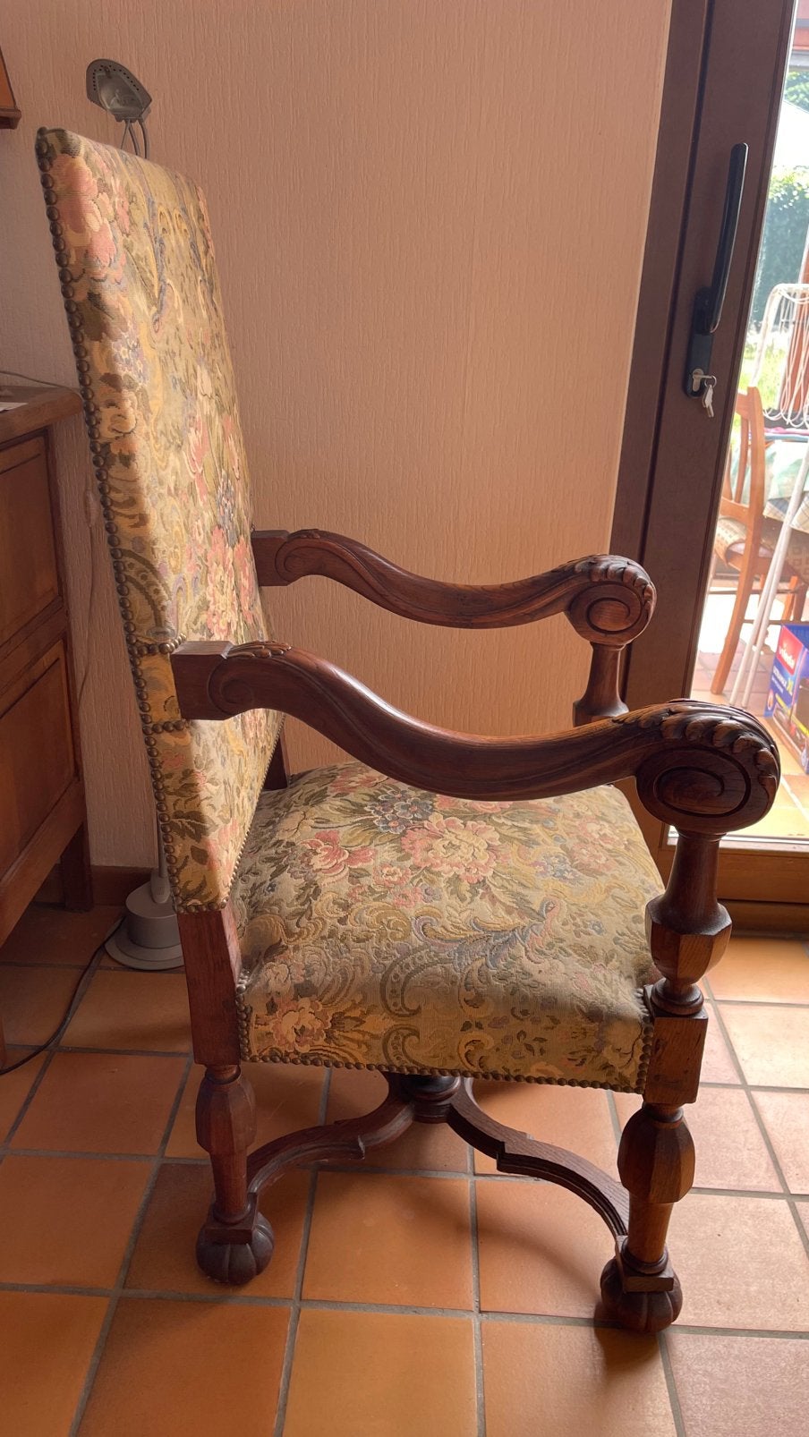 Fauteuil style Louis XIII. XIV., Antiek en Kunst, Ophalen