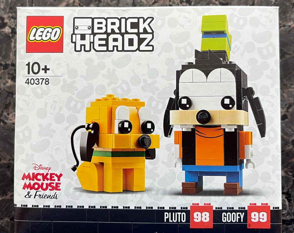 LEGO BrickHeadz 40378 Pluto & Goofy - Nieuw / ongeopend, Kinderen en Baby's, BrickHeadz, Lego, Nieuw, Ophalen of Verzenden
