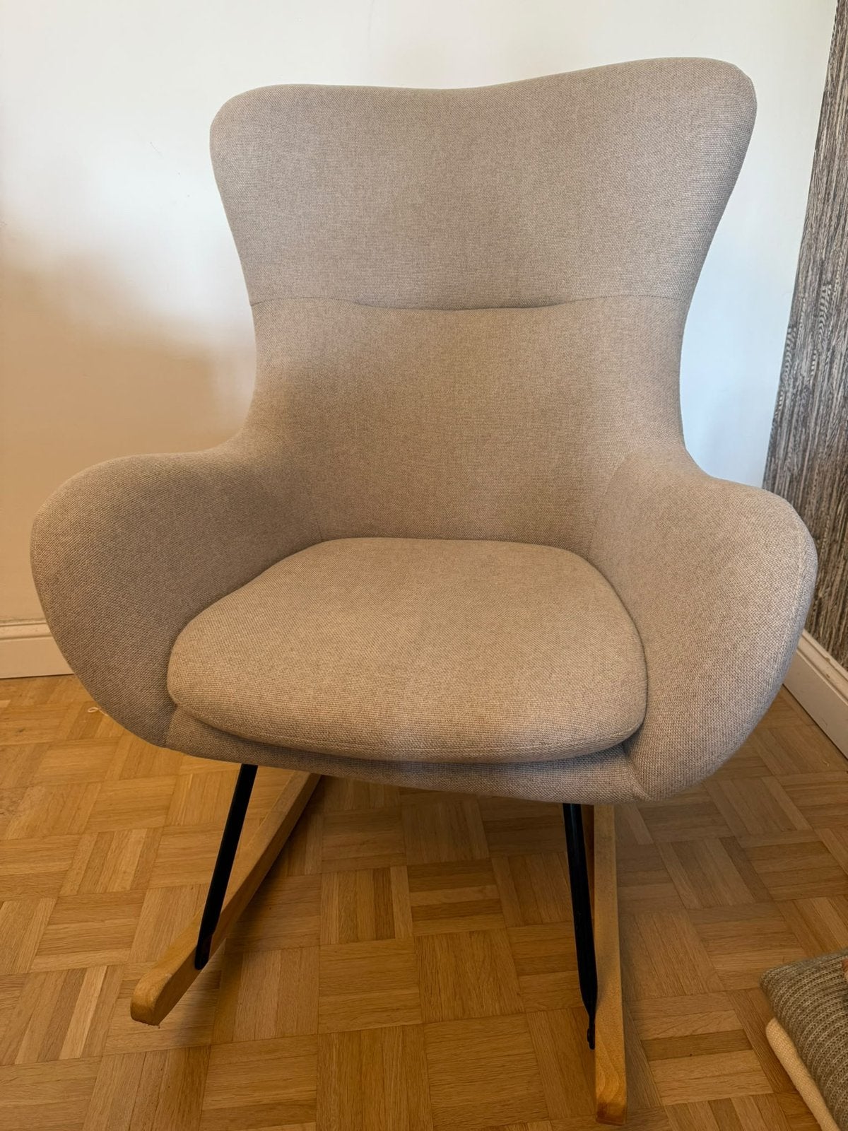 Chaise Bascule Allaitement Quax Beige, Autres couleurs, Comme neuf, Enlèvement, Une