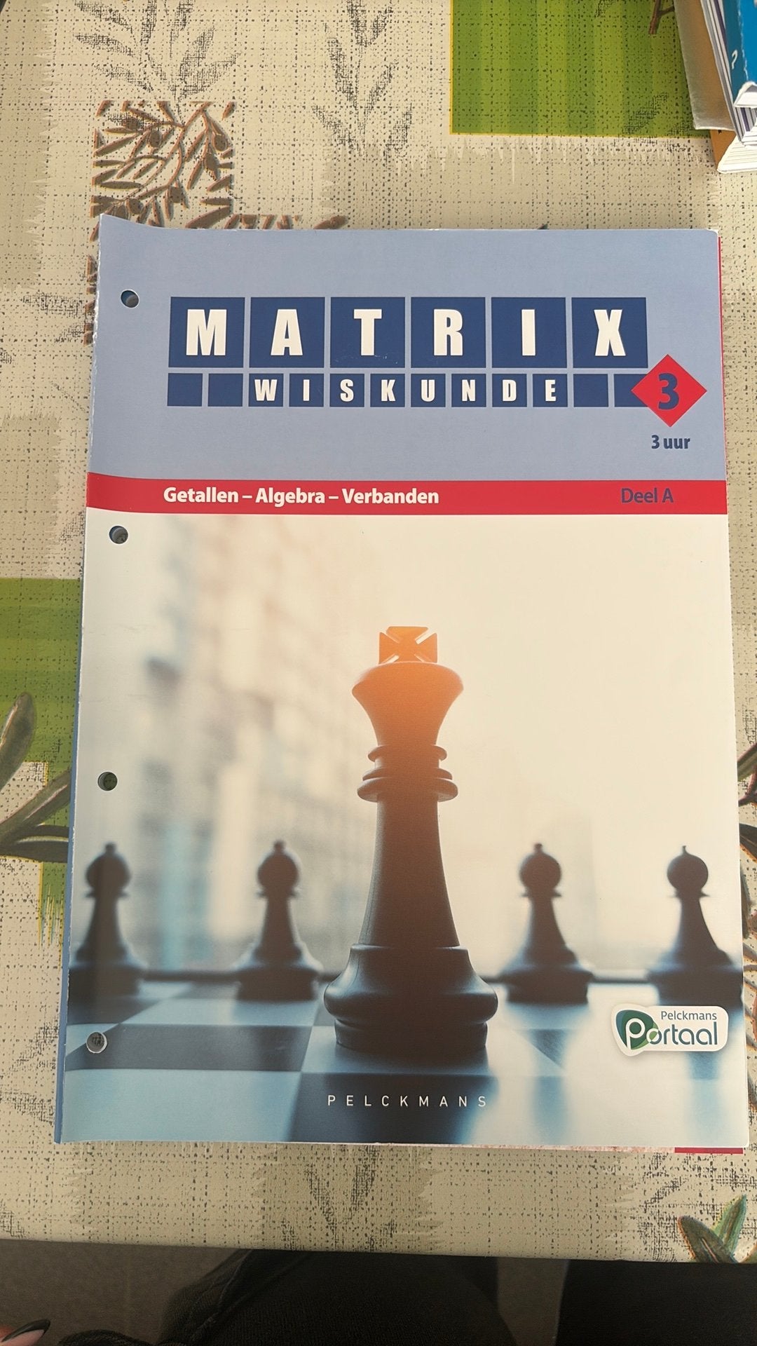 Matrix Wiskunde 3.3 Leerwerkboek A Getallen – Algebra – Verb, Ophalen of Verzenden, Nederlands
