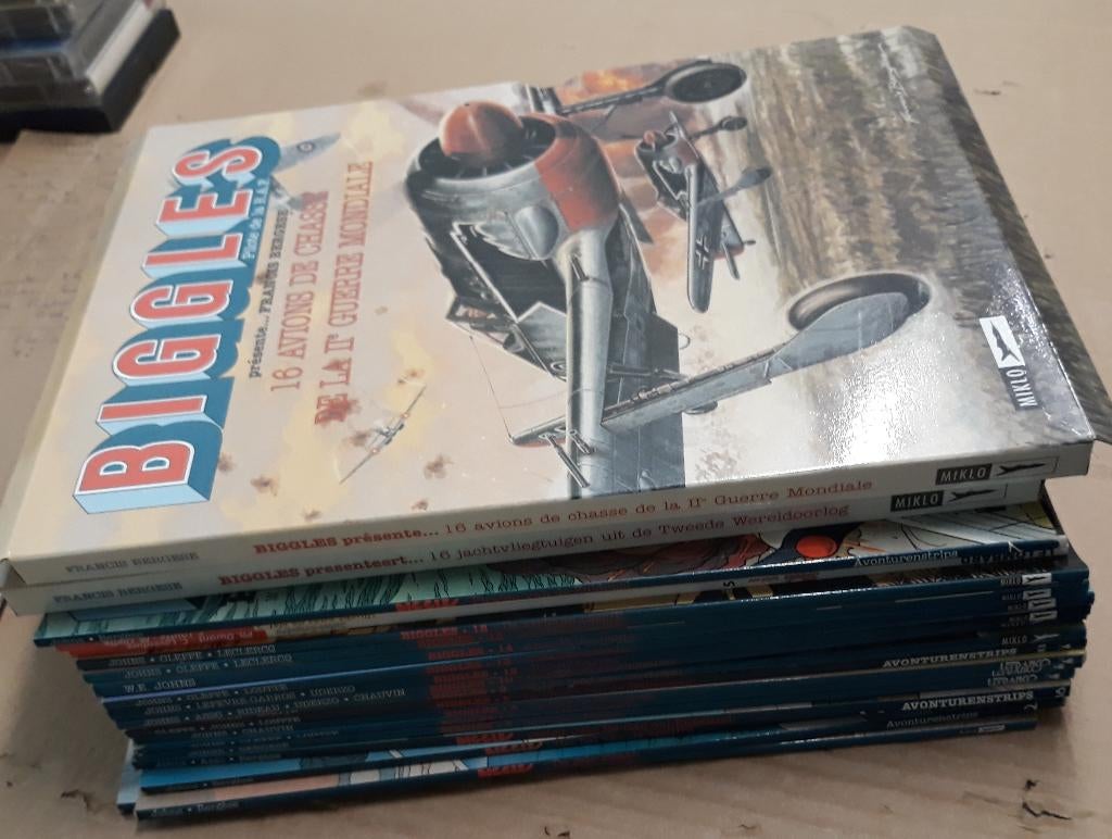 Biggles comics, Livres, Plusieurs BD, Enlèvement, Comme neuf, Francis Bergèse