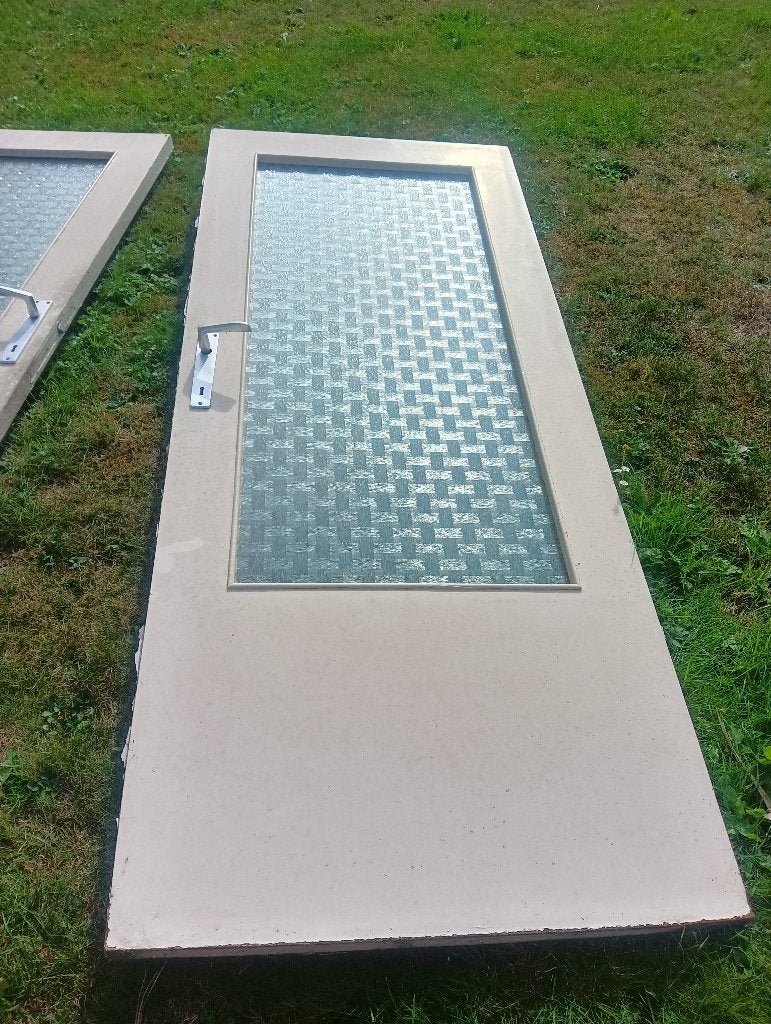 Lot de deux portes d'intérieur en meranti, Enlèvement, Utilisé