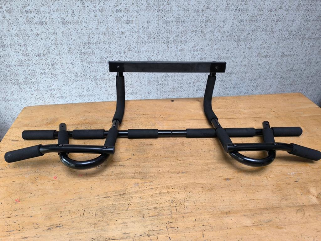 Virtufit Pull Up Bar Deluxe (Optrekstang), Sport en Fitness, Fitnessmaterialen, Ophalen, Gebruikt, Buik, Oprekstang