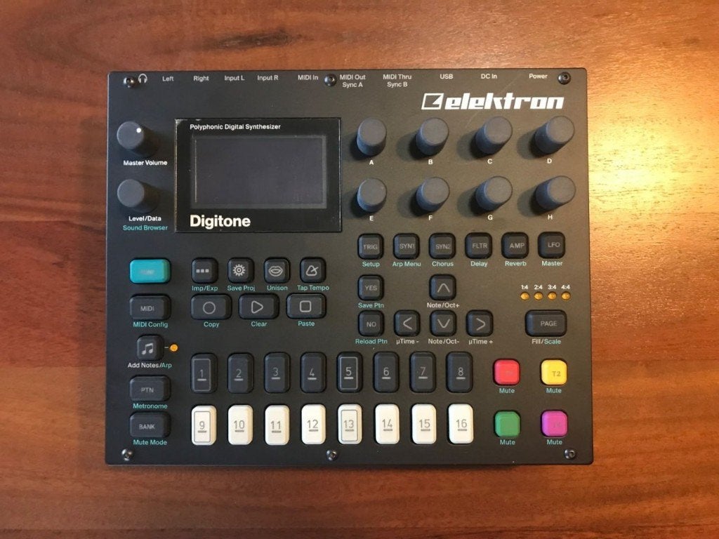 Elektron Digitone, Muziek en Instrumenten, Synthesizers, Ophalen of Verzenden, Zo goed als nieuw, Overige aantallen, Overige merken