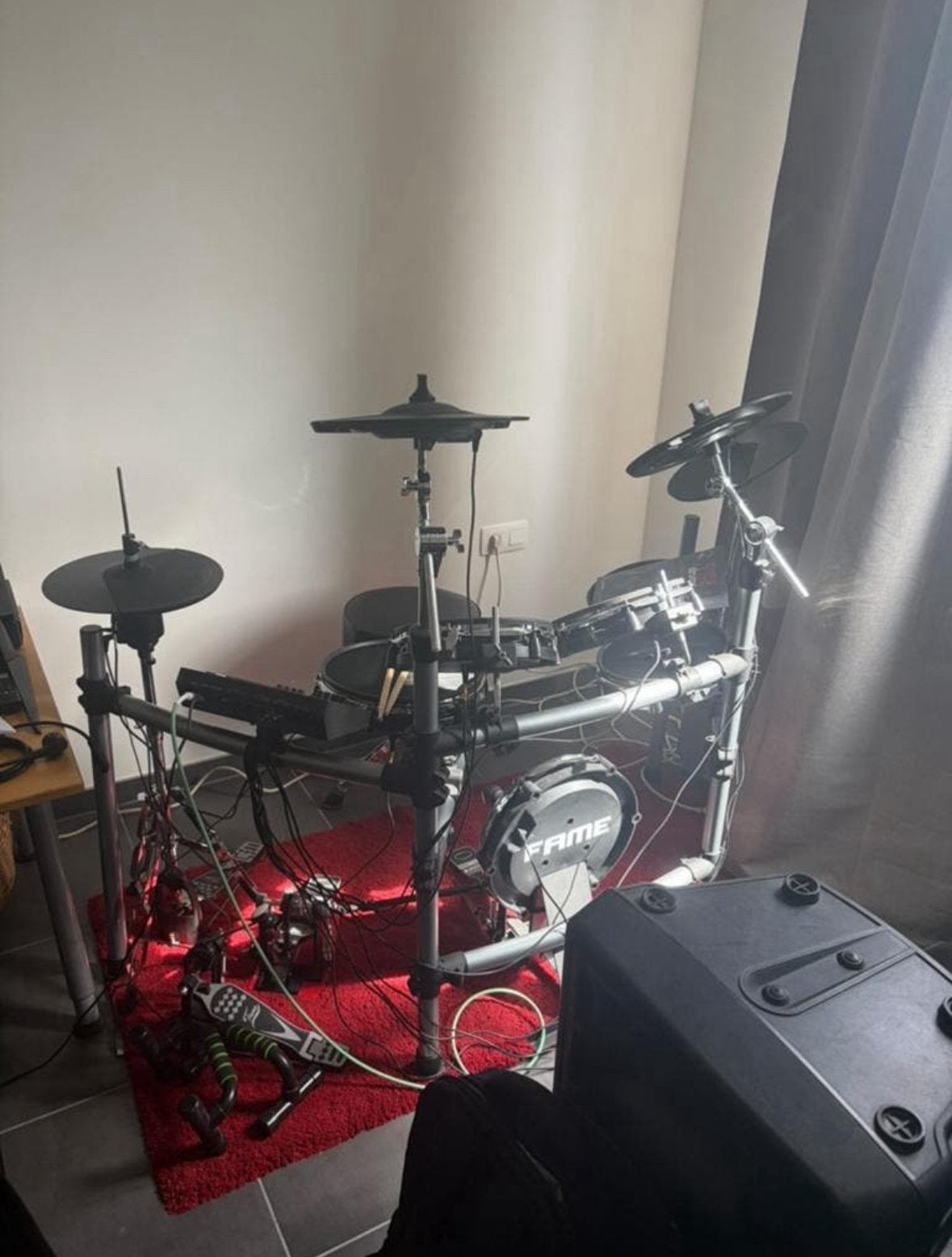 E drum fame dd-1xt, Musique & Instruments, Batteries & Percussions, Enlèvement, Comme neuf