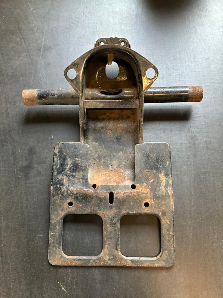 Honda cb plaathouder, Ophalen