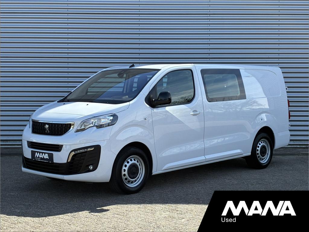 Peugeot Expert 2.0 BlueHDi 180 S&S L3 DC Automaat Cruise Cam, Stof, Gebruikt, Wit, Bedrijf