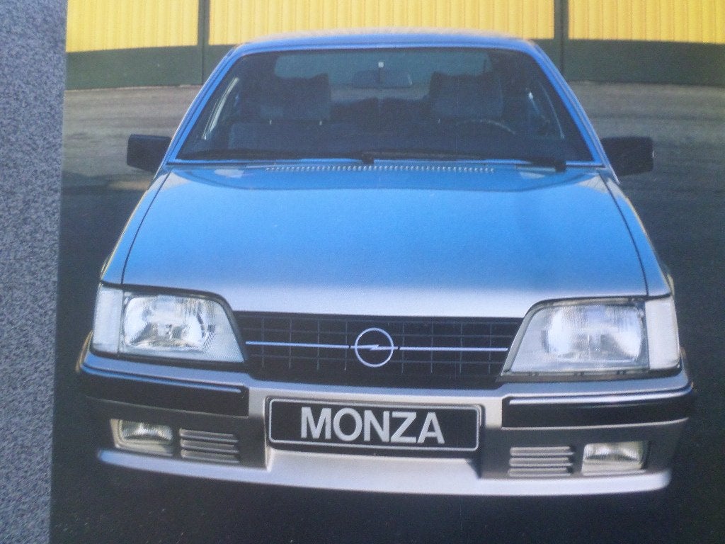 Brochure de l'Opel Monza, Enlèvement ou Envoi, Opel