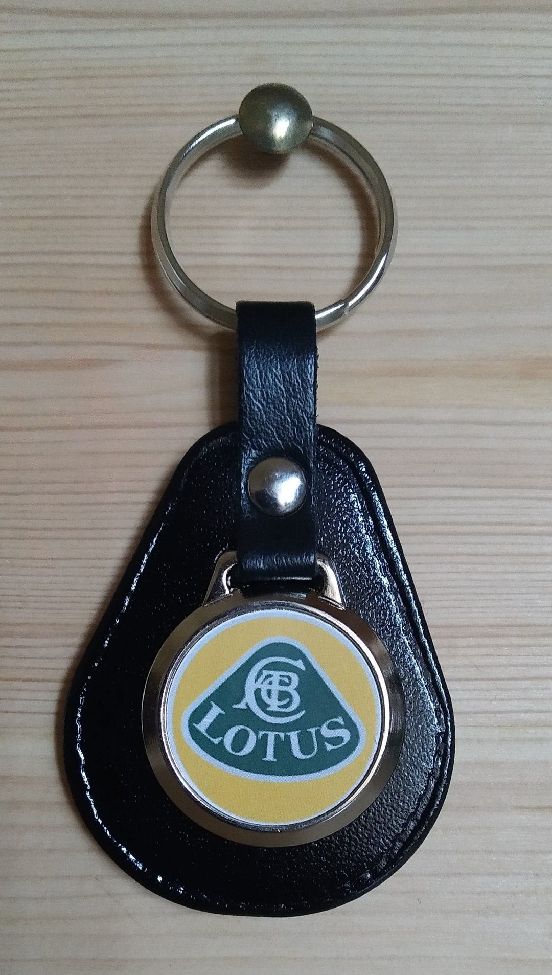 LOTUS Porte-clés avec logo. Cuir noir, Autos : Pièces & Accessoires, Neuf, -, Lotus, -