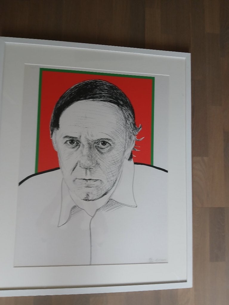 Roger Raveel, Enlèvement, Lithographie, Portraits et figures, Numéroté