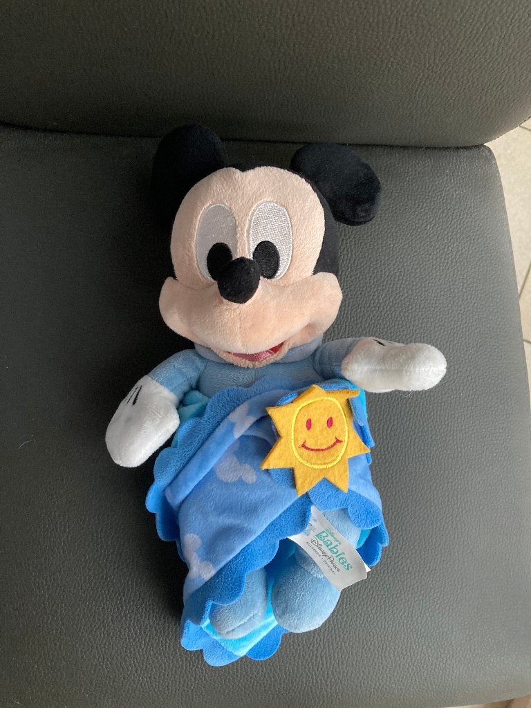 Leuke Mickey Mouse Baby knuffel ( Disney ), Ophalen of Verzenden, Mickey Mouse, Knuffel