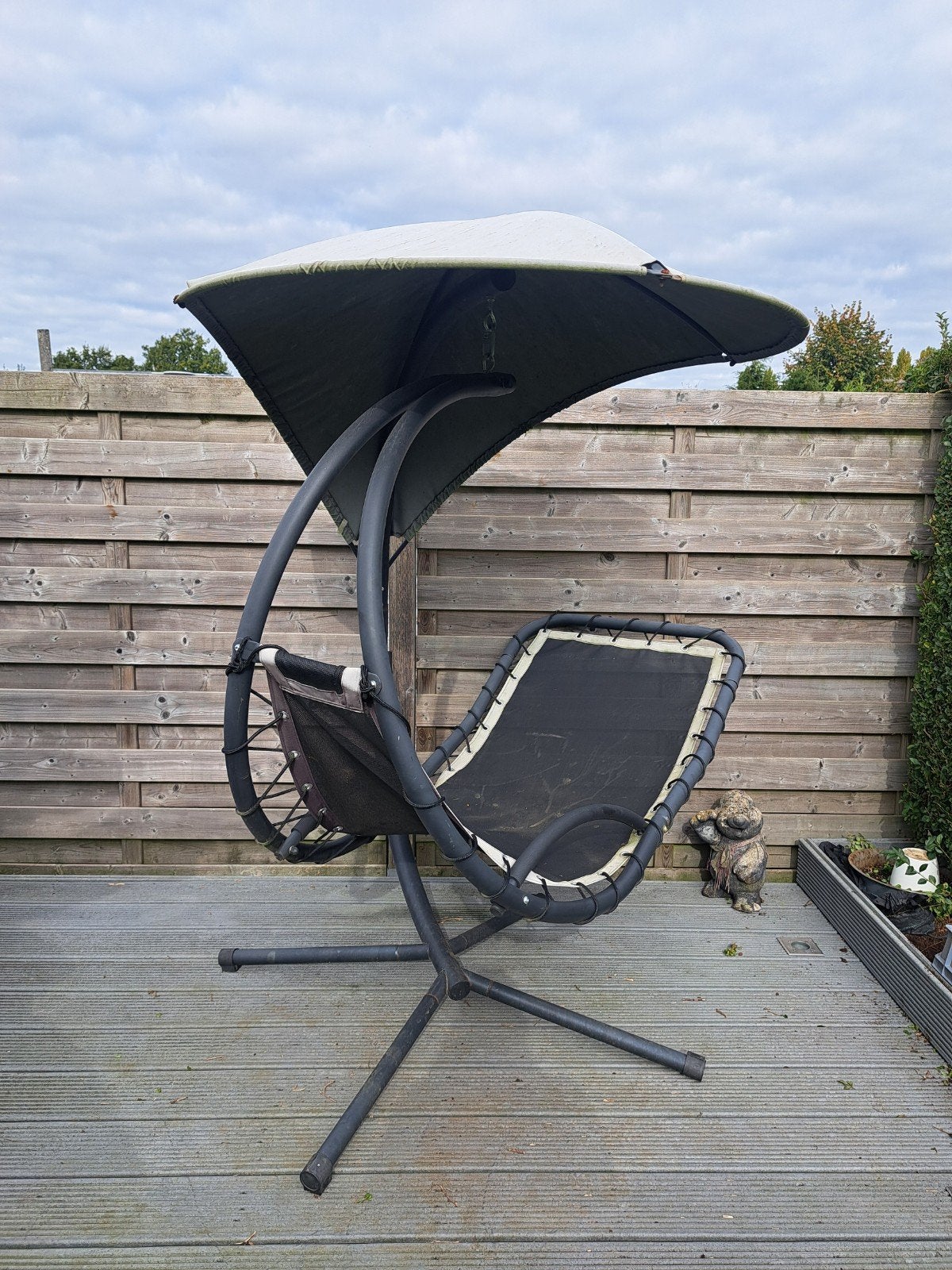hang stoel, Tuin en Terras, Ophalen, Gebruikt, Met standaard, Eenpersoons