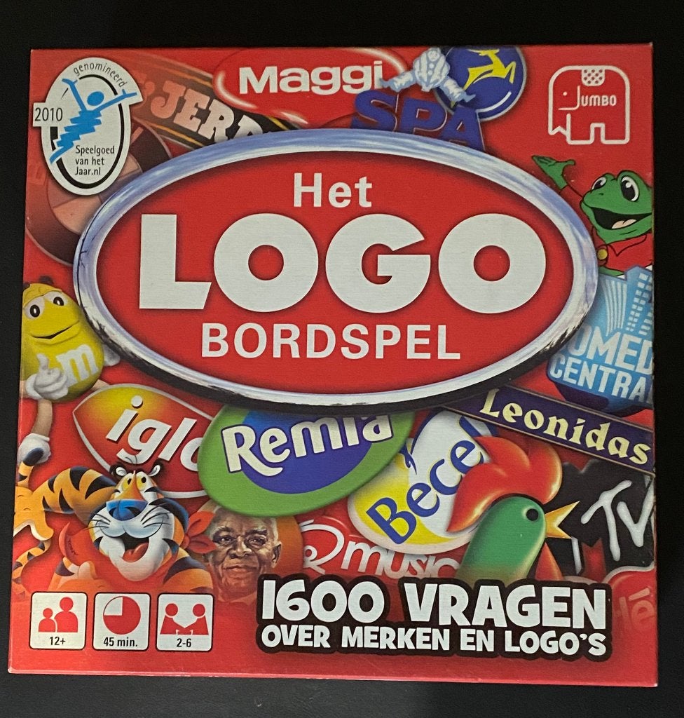 Het Logo bordspel, Vijf spelers of meer, Ophalen of Verzenden, Zo goed als nieuw, Jumbo