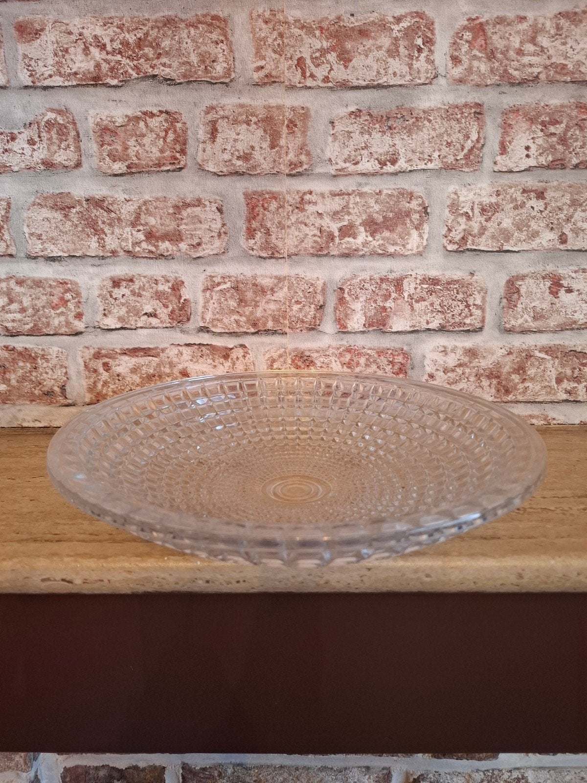 Glazen fruitschaal, Ophalen, Schaal, Rond, Glas