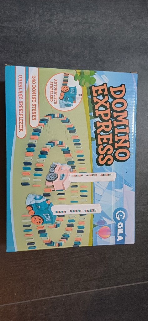 Domino express met zelfrijdende trein, Ophalen of Verzenden, Nieuw, Overige merken