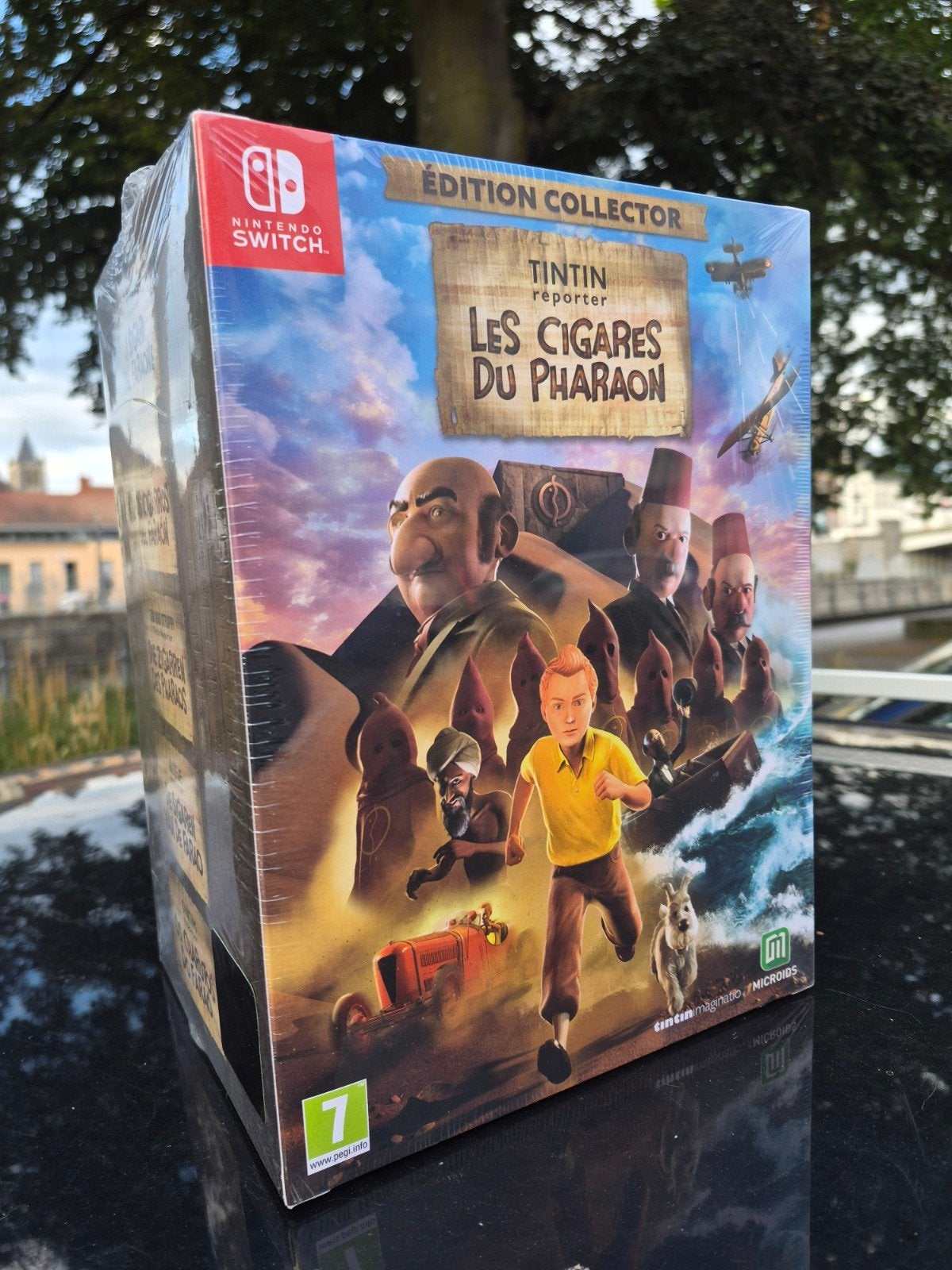 Tintin Switch collectorbox met figuur, Games en Spelcomputers, Games | Nintendo Switch, Ophalen of Verzenden