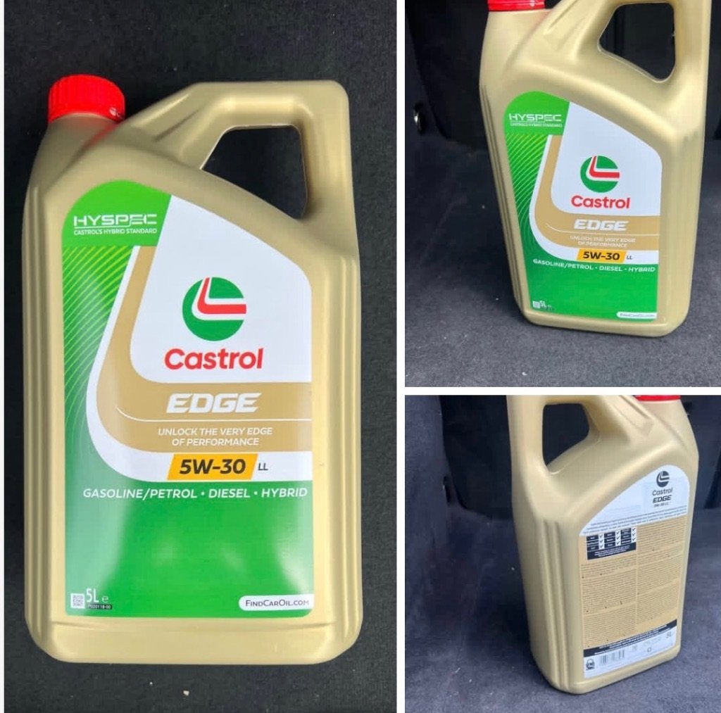 5 Litres Huile Moteur 5W30 Castro Edge Diesel Gazoline, Enlèvement
