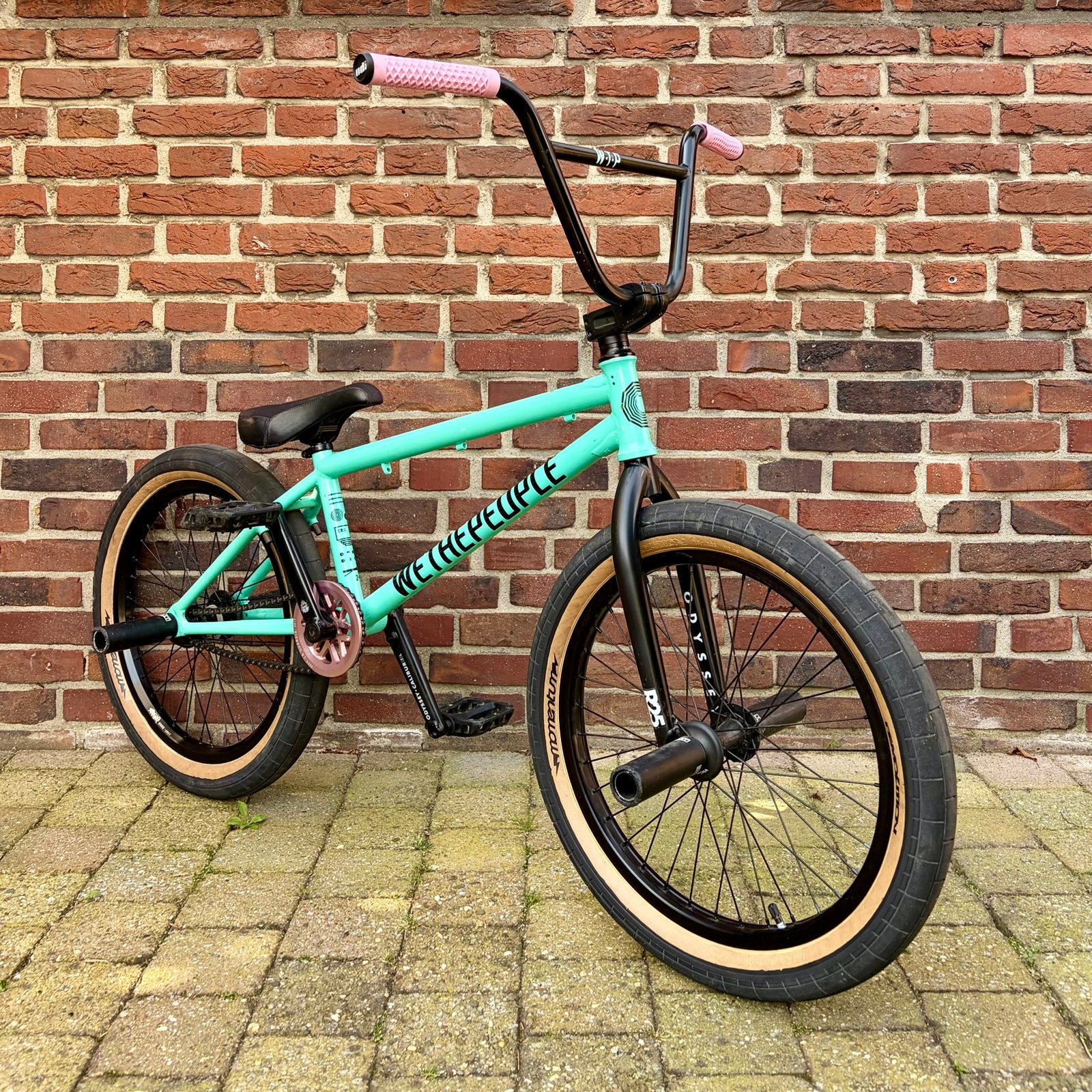 Custom WeThePeople BMX, Fietsen en Brommers, Ophalen, Staal, 20 tot 24 inch, Zo goed als nieuw