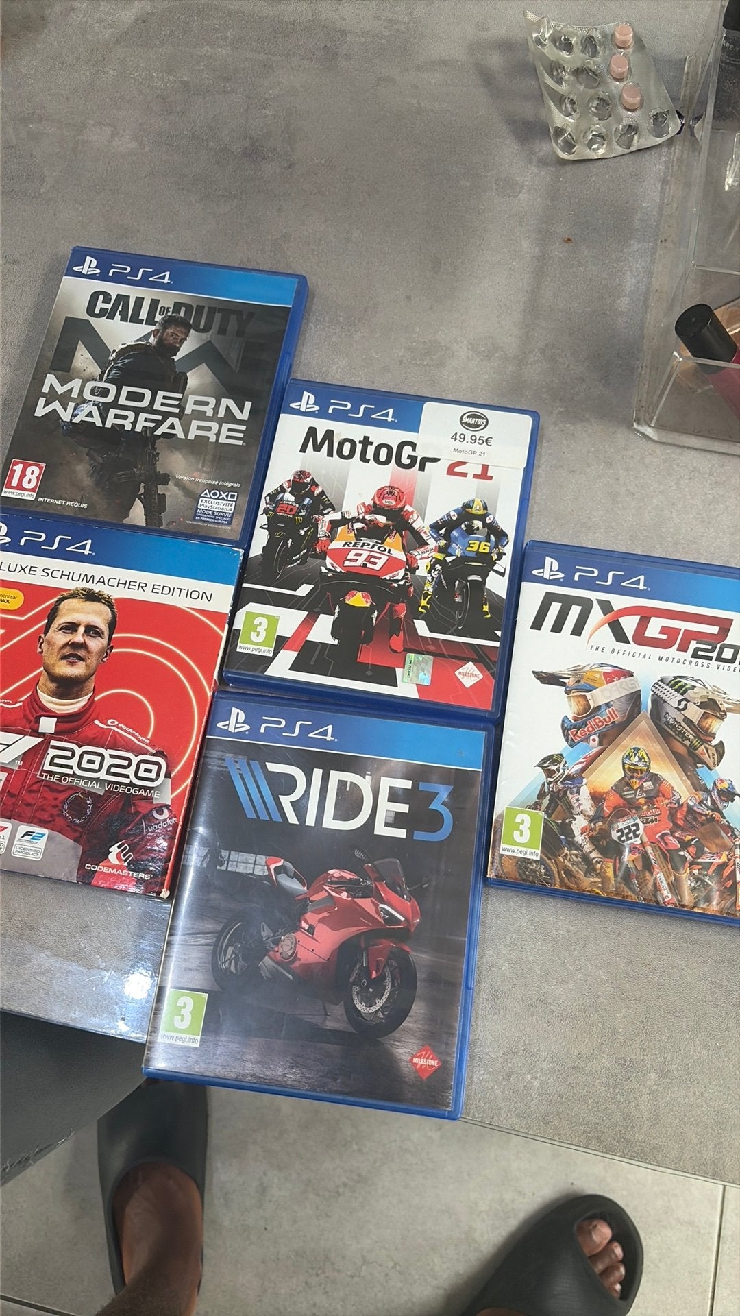 Lot de Jeux ps4 ( 15 euros le lot ), Enlèvement, Comme neuf