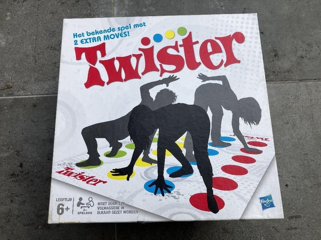 spel Twister, Drie of vier spelers, Ophalen, Zo goed als nieuw, HASBRO