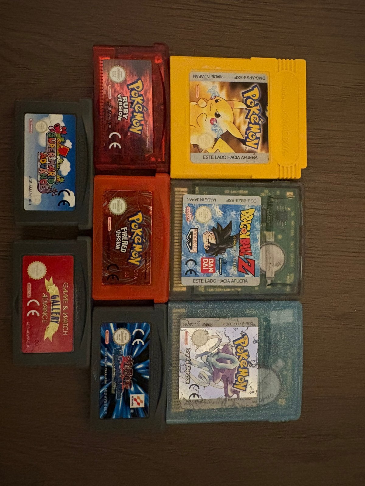 Gameboy Advance met 8 originele spellen, Games en Spelcomputers, Ophalen, Gebruikt