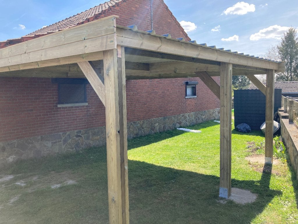 !!!! ACTION CARPORT PROMO !!!!, Enlèvement ou Envoi, Neuf, Bois