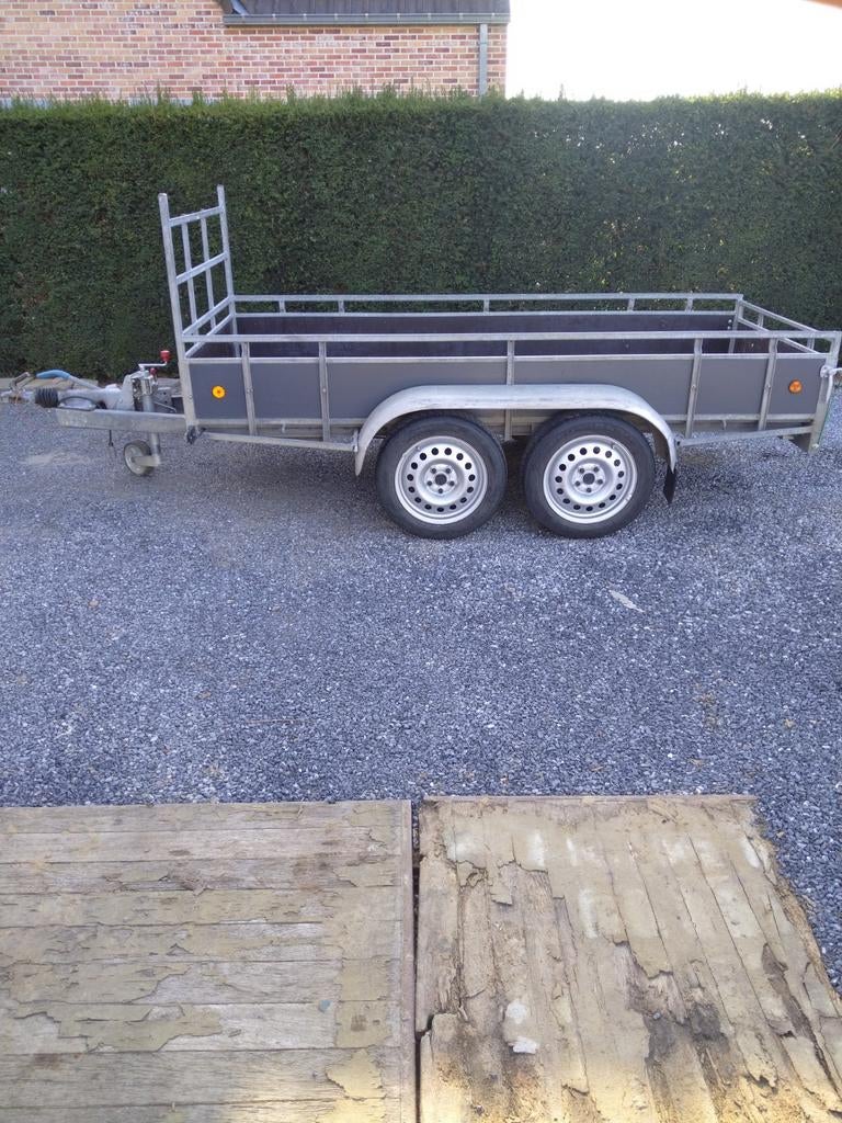Remorque/remorque Decks 2000 kg, Enlèvement ou Envoi, Utilisé