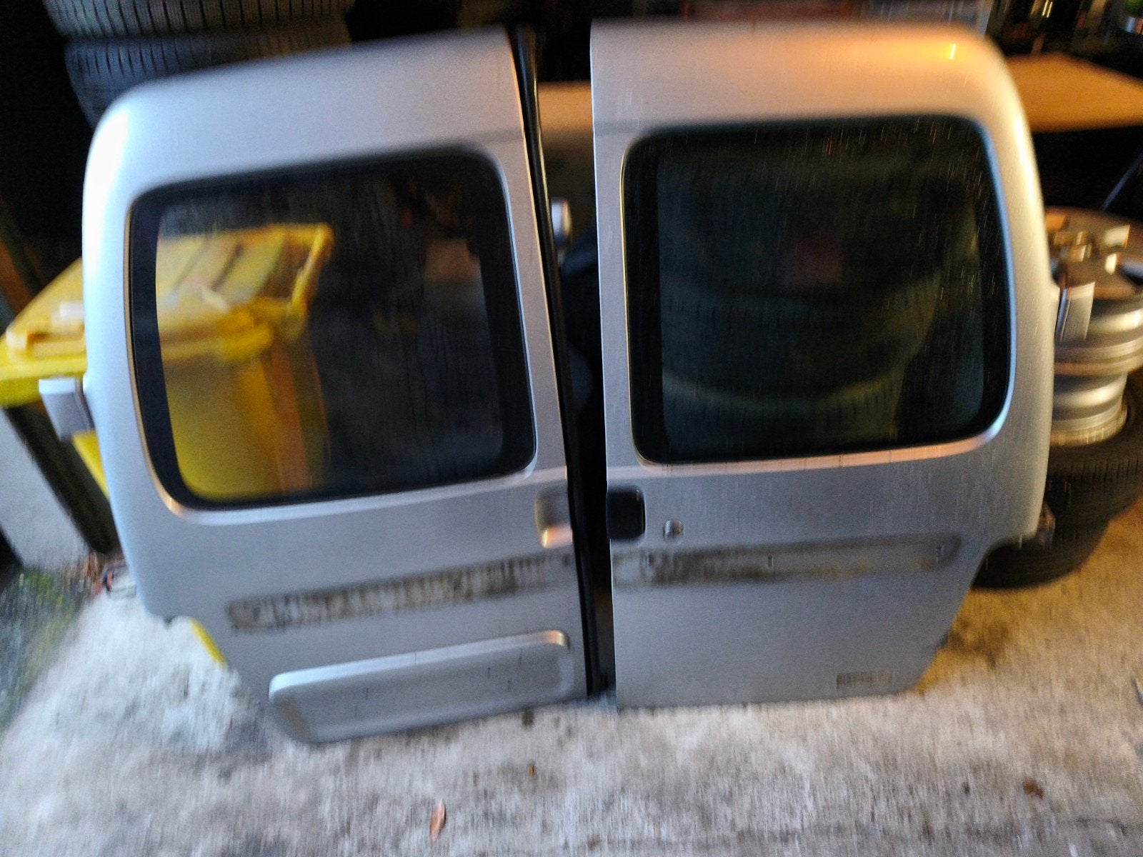 Portes arrière Berlingo, Enlèvement