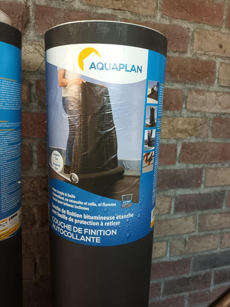 Aquaplan zelfklevende Roofing, Bricolage & Construction, Isolation & Étanchéité, Enlèvement