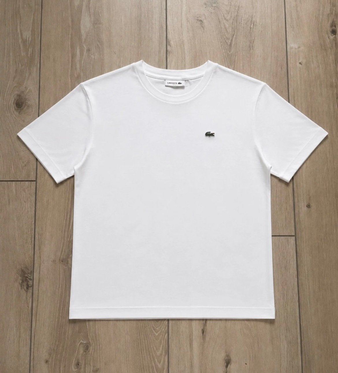 Lacoste Relaxed Fit T-shirt Wit - Maat S, Vêtements | Hommes, T-shirts, Enlèvement ou Envoi, Comme neuf, Taille 46 (S) ou plus petite